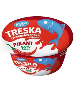TRESKA V MAJ. TRESKOSLOVENSKA PIKANT 140g (BOX - 16pcs)