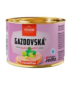 PASTETA GAZDOVSKA POCHUTKA 180G TATRAKON (BOX - 10PCS)