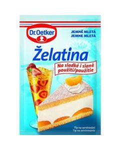 ZELATINA JEMNE MLETA CIRA 20g OETKER (BOX-20PCS)