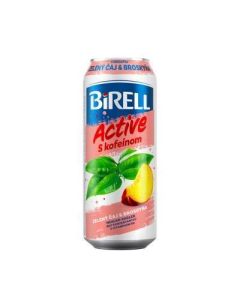 BIRELL ACTIVE NEALKO ZELENY CAJ & BROSKYNA S KOFEINOM 0.5L (BOX - 24PCS)