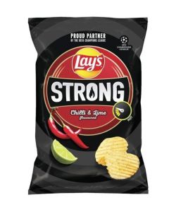 LAY´S STRONG CHILLI / LIME 130G (BOX-24PCS)