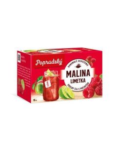 CAJ OVOCNY MALINA LIMETKA 36g POPRAD (BOX-10PCS)