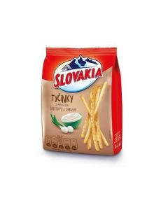 TYCINKY SO SMOTANOU A CIBULKOU 160G SLOVAKIA (BOX-24PCS)