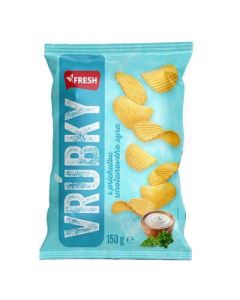 LUPIENKY VRUBKY SMOTANOVY SYR 150G FRESH (BOX-20PCS)