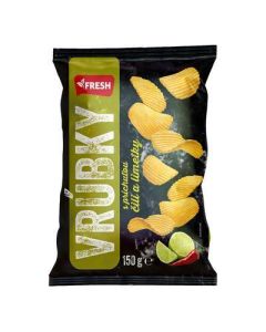 LUPIENKY VRUBKY CILI A LIMETKA 150G FRESH (BOX-20PCS)