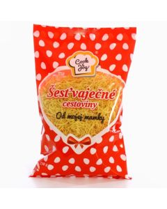 CESTOVINY NITOVKY VAJECNE 250g COOK & JOY 6-VAJECNE (BOX-20PCS)