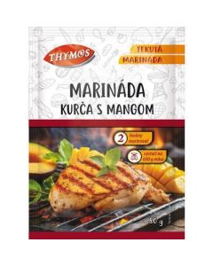 MARINADA TEKUTA KURCA S MANGOM 80g THYMOS (BOX-20PCS)