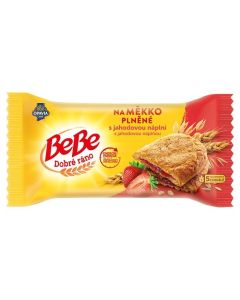 SUSIENKY BEBE DOBRE RANO NAMAKKO PLNENE JAHODA 50g OPAVIA (BOX-14PCS)