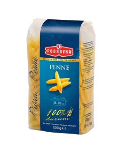 CESTOVINY RURKY PENNE 500g SEMOLINOVE PODRAVKA (BOX-12PCS)