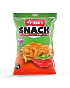 SNACK ZEMIAKOVY PARADAJKA A BAZALKA 70g FRESH (BOX-30PCS)