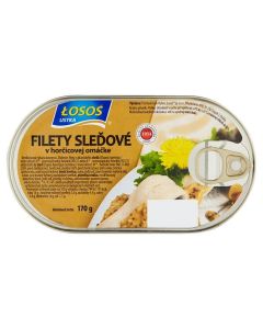 SLED FILETY HORCICOVEJ OMAC. 170G LOSOS LUMARKT (BOX - 16PCS)