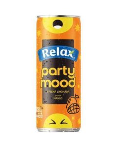 NAPOJ MANGO 0.33L RELAX PLECH (BOX - 12PCS)