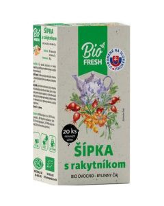 CAJ BYLINNY BIO SIPKA S RAKYTNIKOM OVOCNY 40g FRESH AGROKARPATY