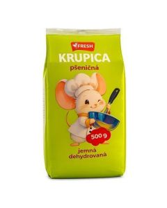 KRUPICA PSENICNA JEMNA DEHYDROVANA 500G FRESH (BOX-20PCS)