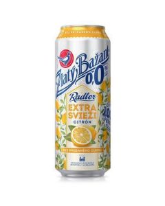 PIVO ZLATY BAZANT RADLER 0.0% EXTRA SVIEZI CITRON 0.5L (BOX-24PCS)