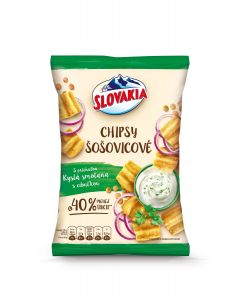 LUPIENKY SLOVAKIA CHIPS SOSOVICOVE KYSLA SMOT. S CIBULKOU 65g (BOX-10PCS)
