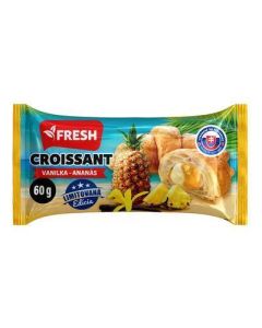 CROISSANT S VANILKOVO-ANANASOVOU NAPLNOU 60g FRESH (BOX-30PCS)