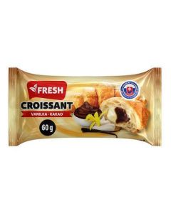 CROISSANT S VANILKOVO-KAKAOVOU NAPLNOU 60G FRESH (BOX-30PCS)