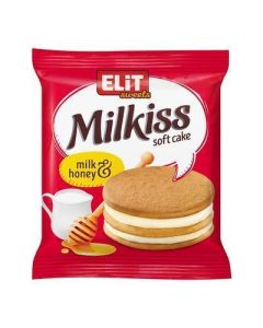 KOLAC MEDOVY S MLIEC. NAPLNOU 42g OVI-SARI MILKISS RED (BOX-18PCS)