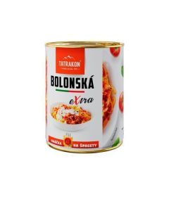 OMACKA NA SPAGETY BOLONSKA EXTRA 420g TATRAKON (BOX-10PCS)