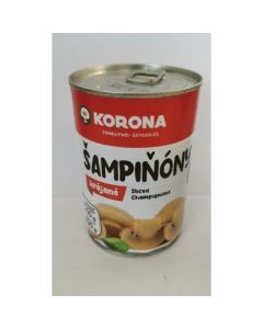 SAMPINONY KRAJANE STERIL. 425ml KORONA (BOX-10PCS)