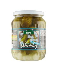 UHORKY STERIL. S CIBULKOU 660g ADY (BOX-8PCS)