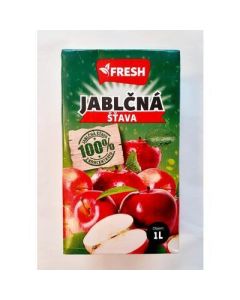 DZUS JABLKO 100% 1L FRESH FRUCONA (BOX-12PCS)