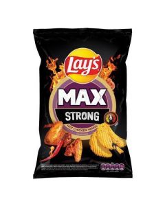 LUPIENKY LAY'S STRONG HOT CHICKEN WINGS 120g (BOX-24PCS)