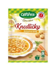 POLIEVKA S KRUPICOVYMI KNEDLICKAMI 50G CARPATHIA (BOX - 16PCS)