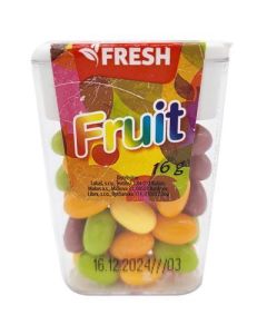 CUKR. DRAZE S OVOCNOU PRICHUTOU 16G FRESH FRUIT (BOX - 10PCS)