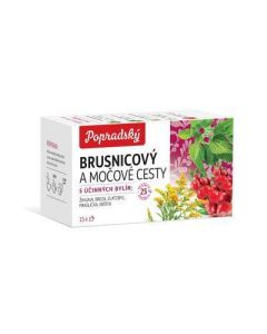 CAJ BYLINNY NA MOCOVE CESTY S BRUSNICAMI 30g POPRAD (BOX - 10pcs)