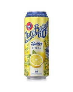 PIVO ZLATY BAZANT RADLER CITRON 0.0% 0.5L (BOX - 24PCS)