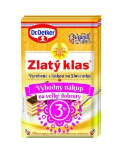 PUDING ZLATY KLAS 3ks 120g OETKER (BOX-18PCS)