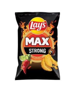 LUPIENKY LAY´S MAX STRONG CHILLI&LIME 120g (BOX-24PCS)