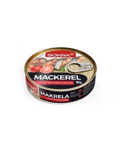 MAKRELA REZY V PARADAJKOVEJ OMACKE 160G SOKRA (BOX - 15PCS)   