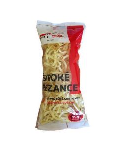 CESTOVINY REZANCE VAJECNE SIROKE 250G TROJA 6-VAJECNE (BOX - 25PCS)