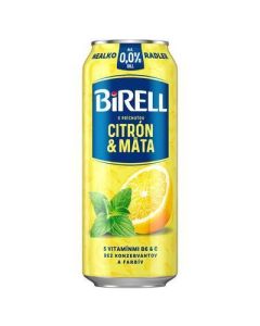 PIVO BIRELL 0.0% CITRON & MATA 0.5L CAN (BOX-24PCS)