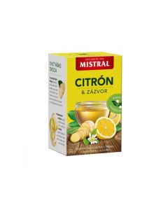 CAJ OVOCNY CITRON A ZAZVOR 40g MISTRAL HB POPRAD (BOX-10PCS)