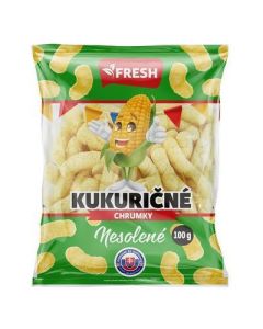 CHRUMKY KUKURICNE NESOLENE 100g FRESH (BOX - 16pcs)