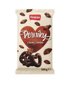 PERNIKY V HORKEJ COKOLADE 500G FRESH (BOX - 10PCS)