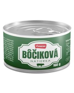 PASTETA BOCIKOVA NATIERKA 160G FRESH (BOX - 10PCS)