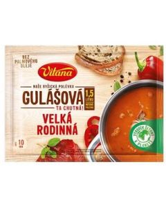 VELKA RODINNA  GULASOVA 6 PORCI 184g VITANA  (BOX-18PCS)