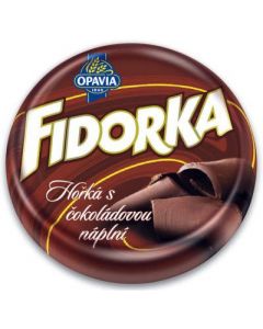 OBL. FIDORKA HORKA S COKOLADOU BROWN 30G OPAVIA (BOX - 30PCS)