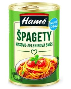 SPAGETY MASOVO-ZELENINOVA SMES 400G HAME (BOX-10PCS)