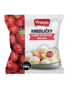 DUMPLINGS WITH STRAWBERRY FILLING 500g FRESH (BOX - 12pcs)