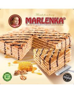 TORTA MARLENKA MEDOVA WHITE 800G (EACH)