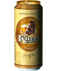 KOZEL SVETLY CANS 500ml (BOX - 24pcs)