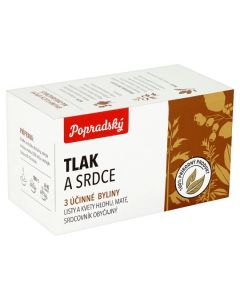 CAJ BYL. NA TLAK A SRDCE 22.5g POPRAD (BOX - 10pcs)