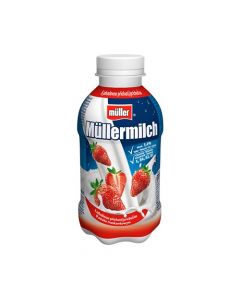 NAPOJ MLIECNY MULLERMILK JAHODA 400g / 376ml 1,4% MULLER