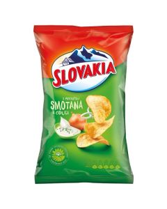 LUPIENKY SLOVAKIA CHIPS SMOT. CIBULA 60G (BOX-18PCS)